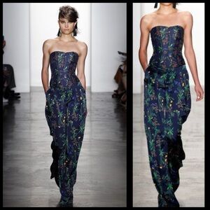 Marissa Webb Sienna Floral Corset & Wide Leg Erika Pants